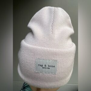 Rag & Bone Soft Pink Beanie.